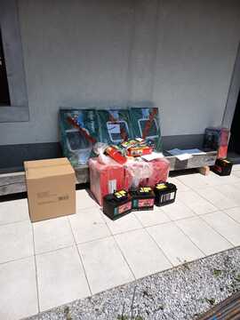 Dostava opreme KARST-SAFE, vir: Arhiv Občine Sežana